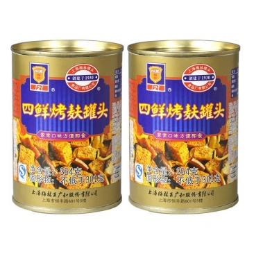 包邮四鲜烤麸罐头面筋方便速食即食上海特产下饭菜庭储备应急