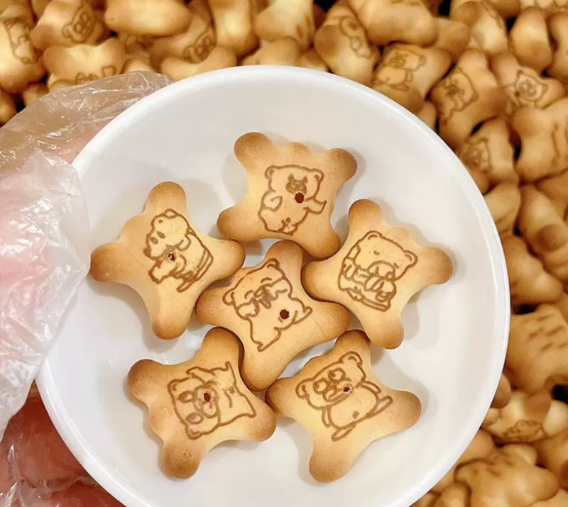 注心饼干三种口味