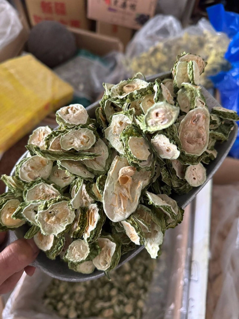 苦瓜苦瓜片苦瓜干实拍过筛货苦瓜片茶广西