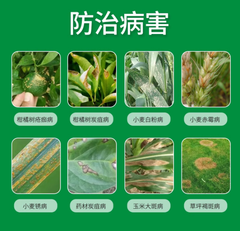 明德立达明润丰唑醚戊唑醇炭疽病锈病大斑病杀菌剂