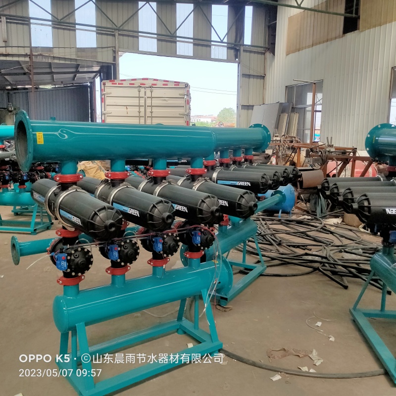 各种型号的碟片过滤器全自动手一体砂石过滤器