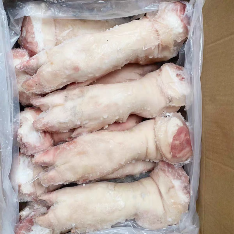 带筋新鲜生猪蹄生鲜猪蹄子冷冻猪脚商用整箱生冻猪脚蹄猪爪后