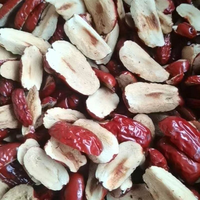 无核红枣干新疆红枣干片泡水熬煮灰枣红枣干鲜枣条片枣肉干