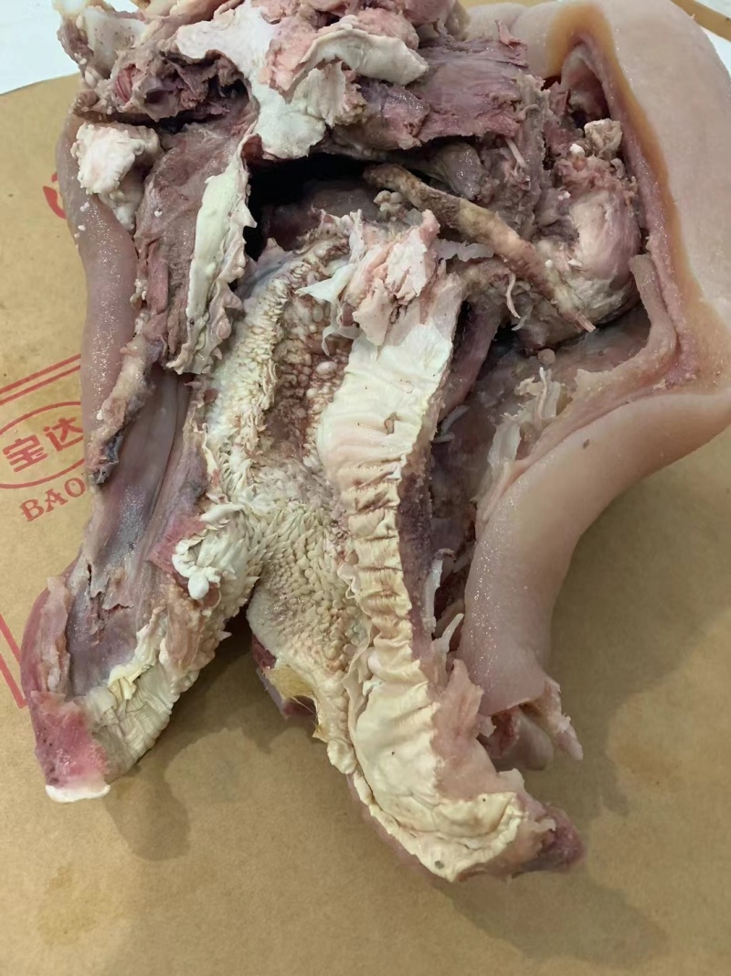 精品带皮牛头肉，无骨，无淋巴，全熟，熟食店食堂专用可定制