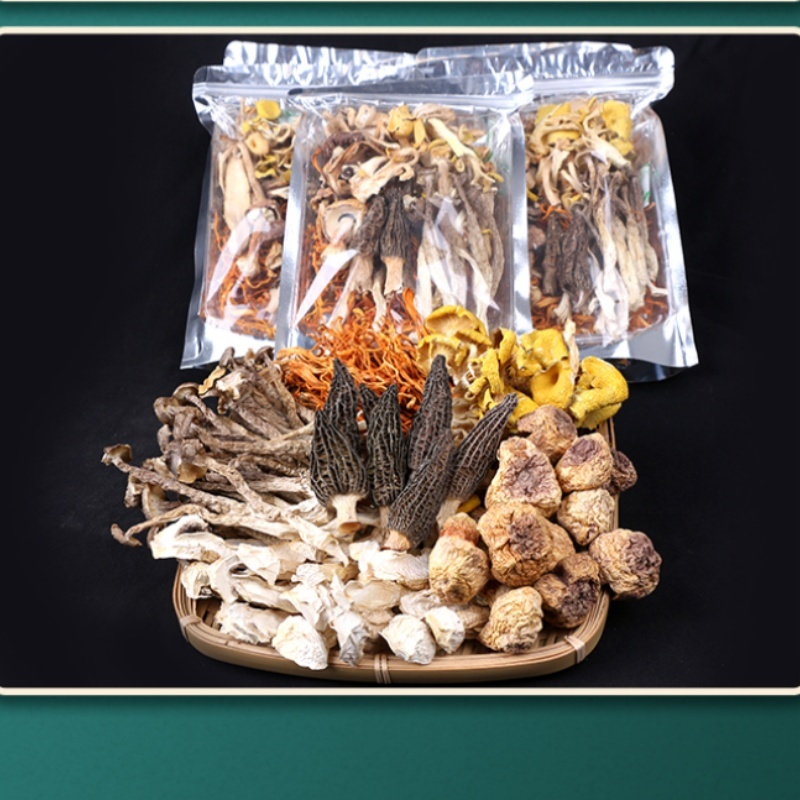 美味营养菌菇包七彩菌汤包40g，65g有sc证
