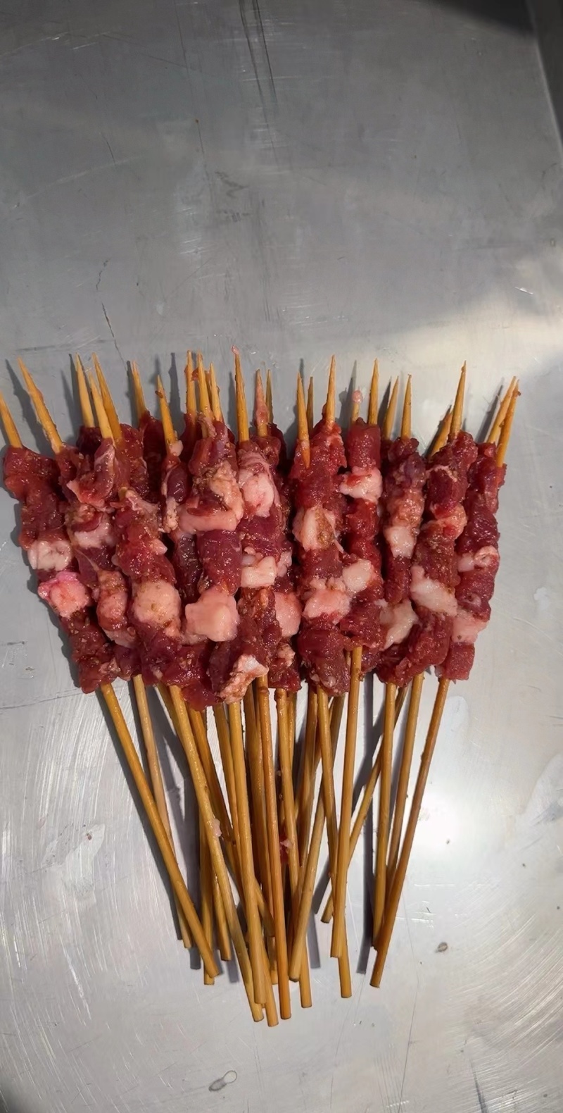 纯干羊肉串质量保证厂家直发现货供应中经济实惠