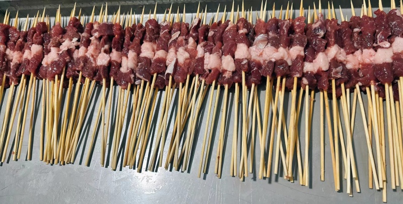 纯干羊肉串质量保证厂家直发现货供应中经济实惠