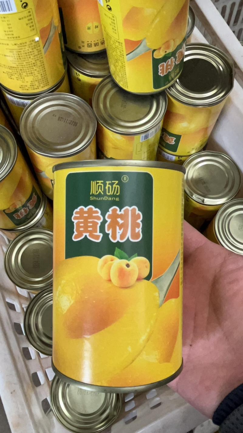 黄桃罐头425克一罐