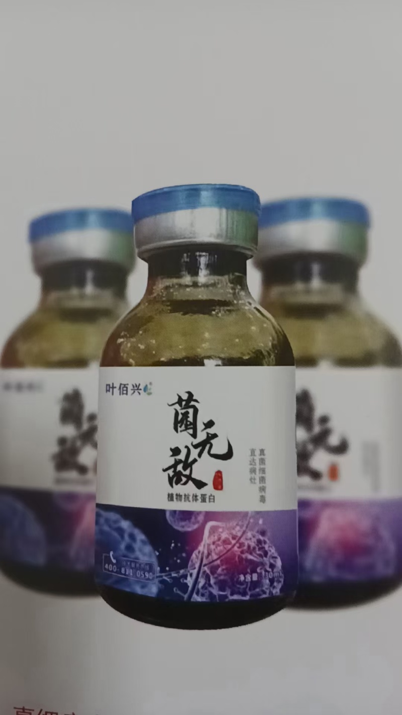 菌无敌植物抗体蛋白纳米技术针对真菌细菌病防治效果