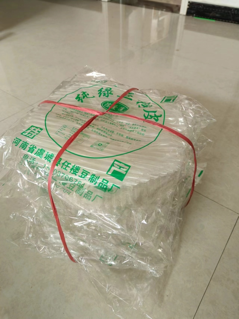 精品绿豆粉皮，只有绿豆和水，源头加工，无添加剂天然产品
