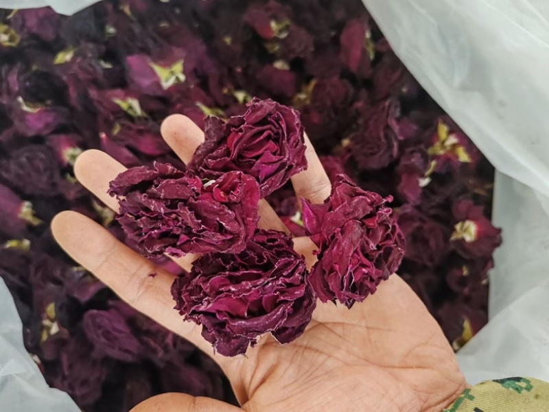 云南精品墨红玫瑰，烤干墨红玫瑰玫瑰，冻干墨红玫瑰