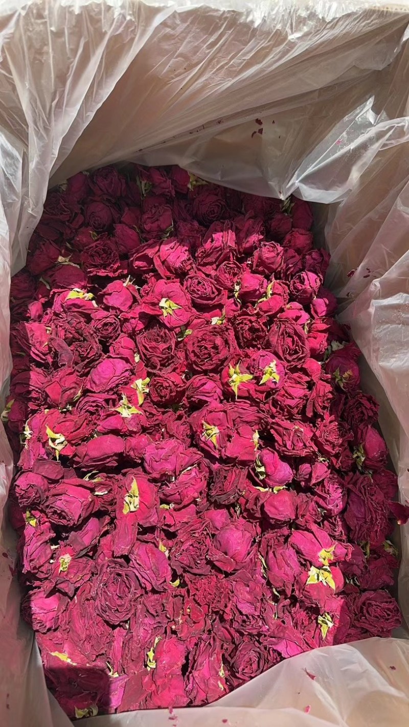 云南精品墨红玫瑰，烤干墨红玫瑰玫瑰，冻干墨红玫瑰