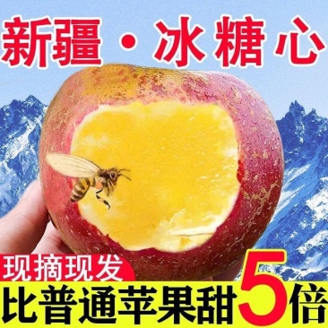 正宗阿克苏红旗坡冰糖心苹果，量大从优保质保量支持在线下单