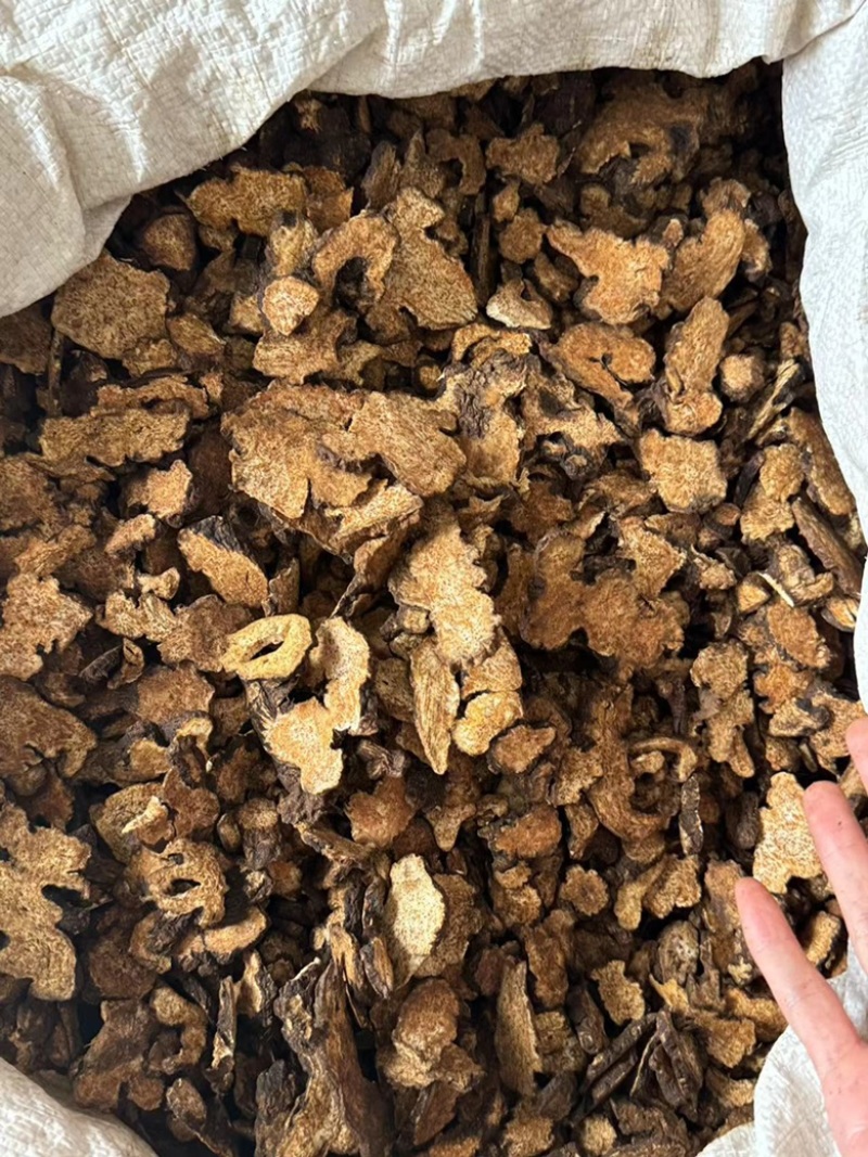 炒苍术气味浓实拍正品一份价格一分货朱砂点苍术现货