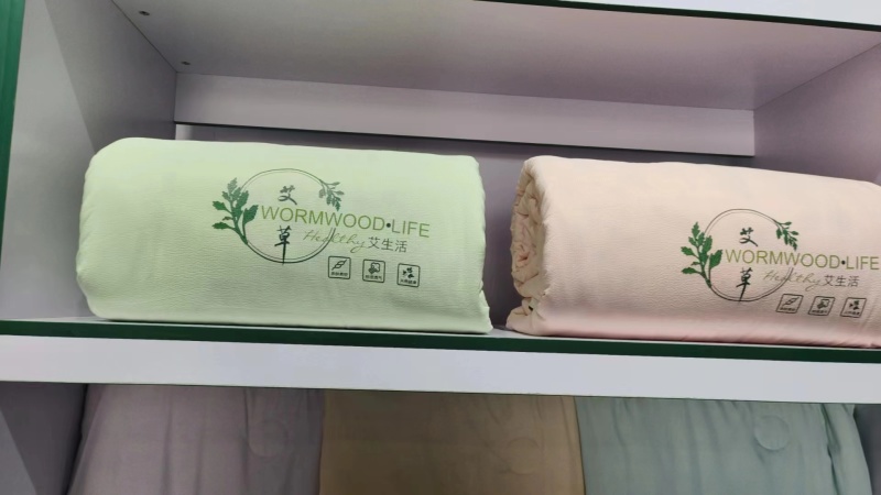 艾绒床垫被子褥子纯艾绒夏凉被艾灸毯养生艾草枕头