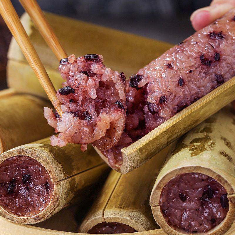 【竹筒饭】云南特产竹筒饭240g速食米饭微波炉加热熟食懒