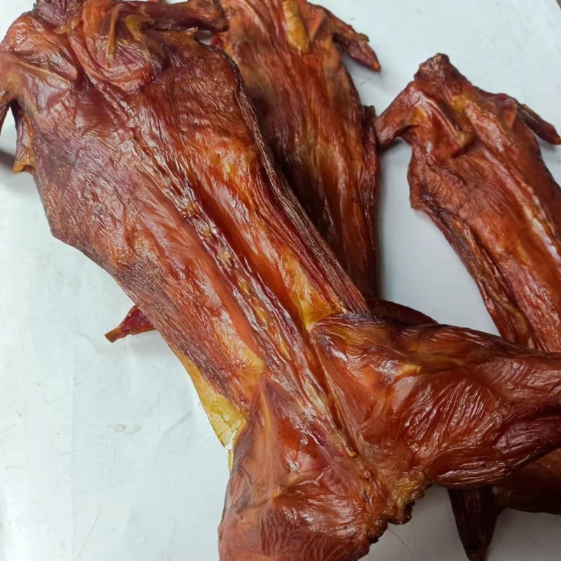 川味特产烟熏整只腊兔子批发腌腊制品批发可代发