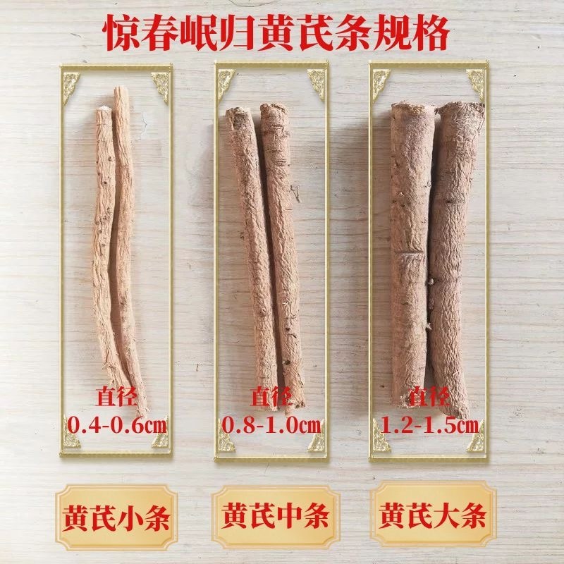 精选黄芪条甘肃岷县直发野生黄芪条