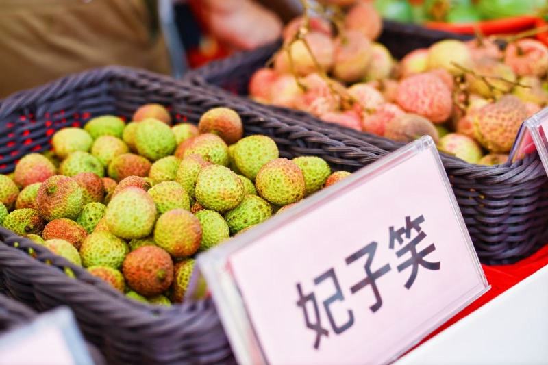 新鲜荔枝广东妃子笑荔枝