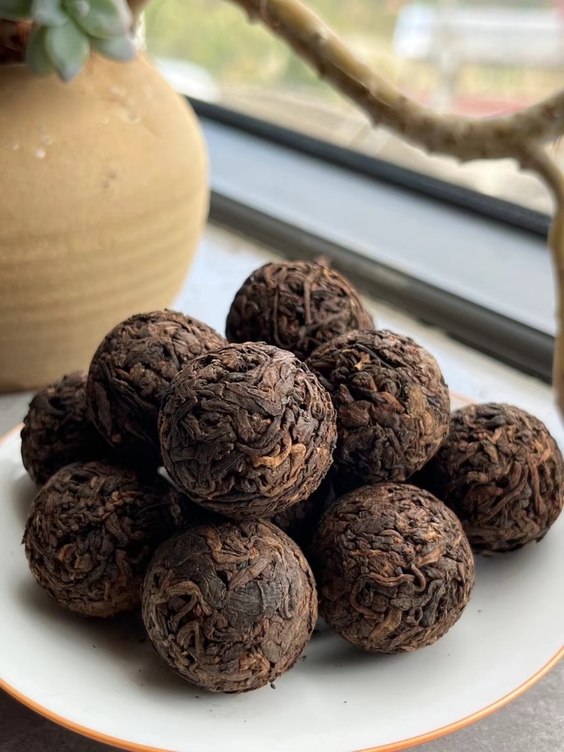 忙肺古树熟茶