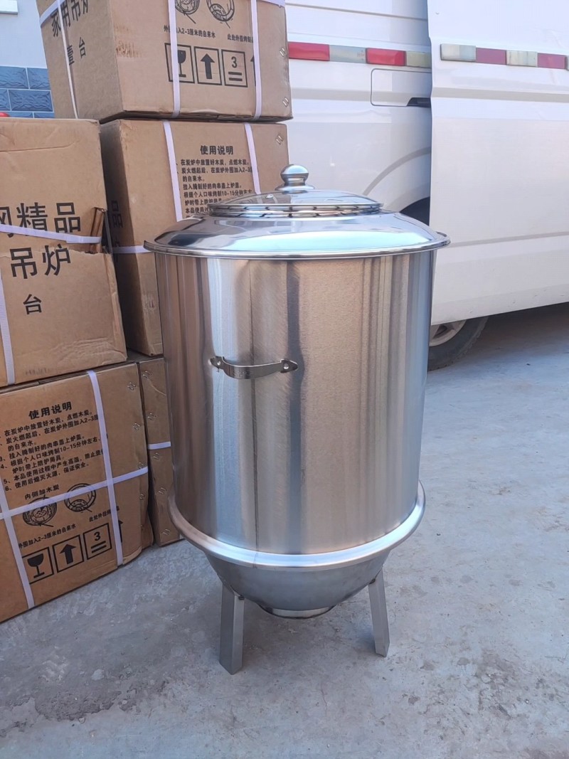 烧烤用具，不锈钢烧烤吊炉，做工好，使用方法简单，结实耐用