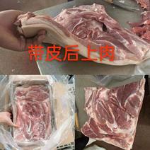 带皮后上肉，炒菜肉夹馍烤肉都可用