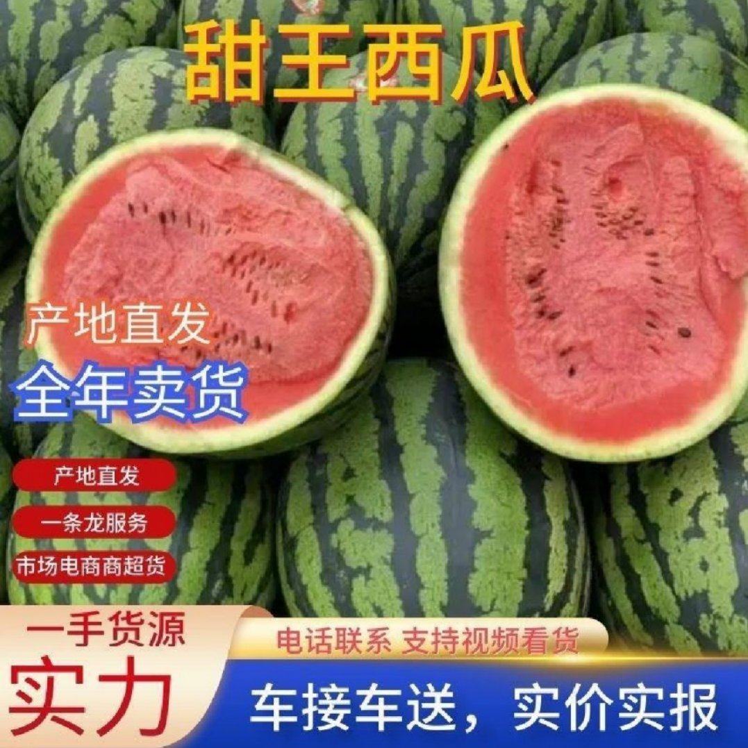 [甜王西瓜批发]陕西渭南蒲城县西瓜 0.65元/斤西瓜/东北西瓜 _ 一亩田