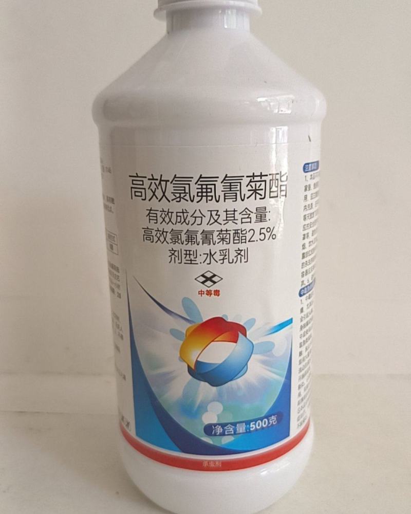 高效氯氟氰菊酯对蚜虫桃小食心虫叶螨锈螨卷叶蛾红蜘蛛茶小绿叶婵