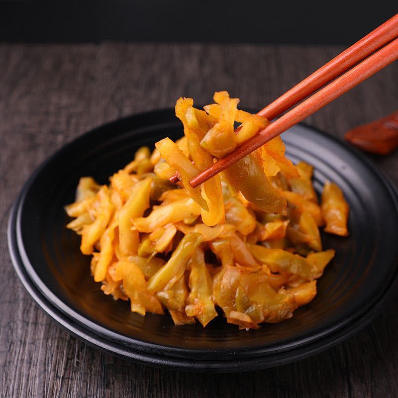 【泡菜】重庆去皮榨菜丝榨菜下涪陵饭菜咸菜52g开胃不辣小