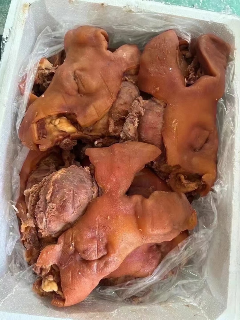 卤猪头肉一件60支持全国发货产地直发展会庙会集市门市