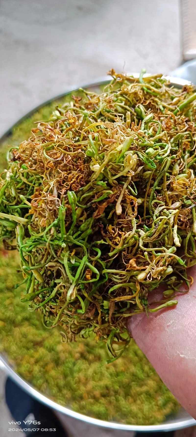 野生金银花，支持视频看货，烘干人工采摘，质量保证