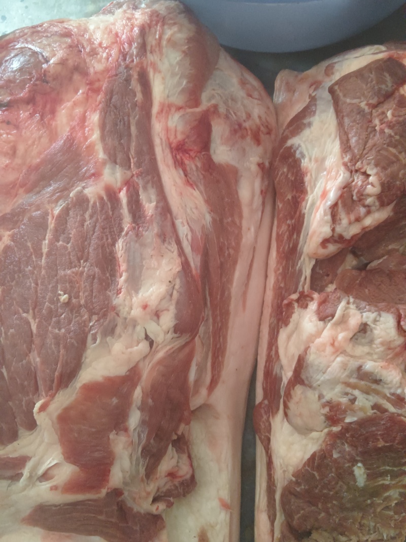 新鲜美味猪前腿肉大量批发