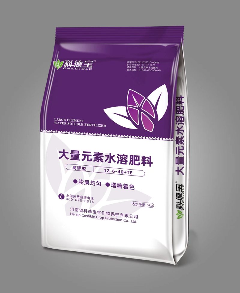 高钾型大量元素水溶肥料5kg膨果着色增甜瓜果蔬菜肥料