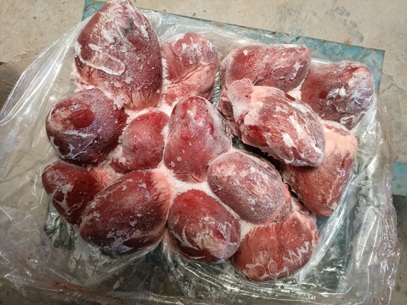 母猪心，纯干新货，出成高，全国发货，可发样品，可看货