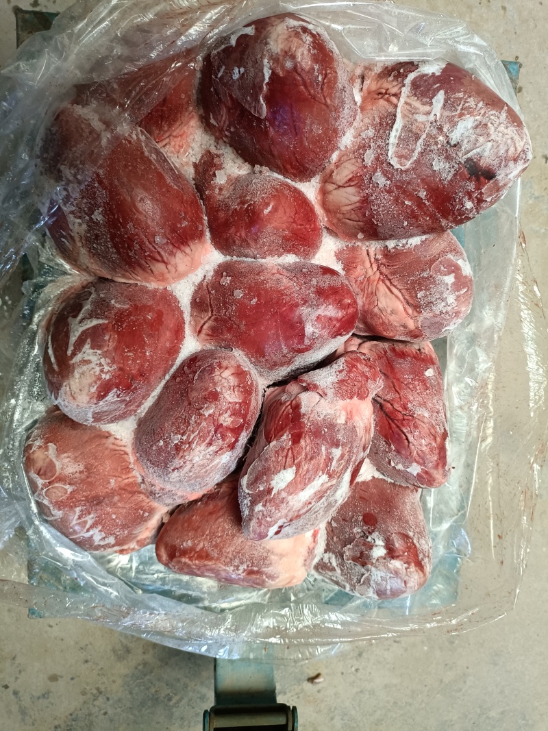 母猪心，纯干新货，出成高，全国发货，可发样品，可看货