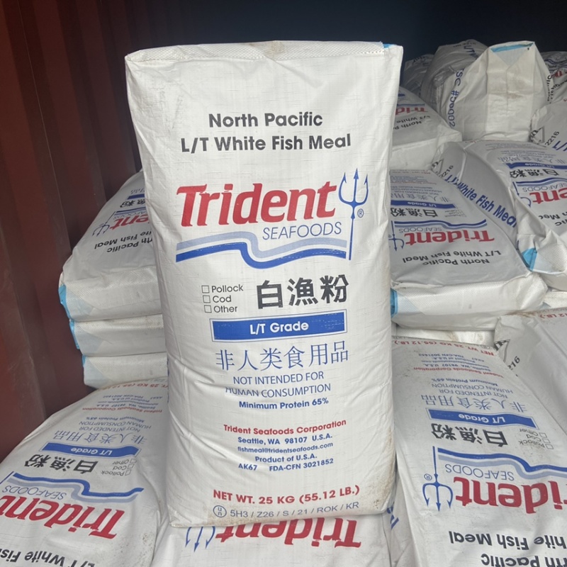 美国进口白鱼粉适用于:鳗鱼龟鳖桂花鱼观赏鱼母猪等做饲料