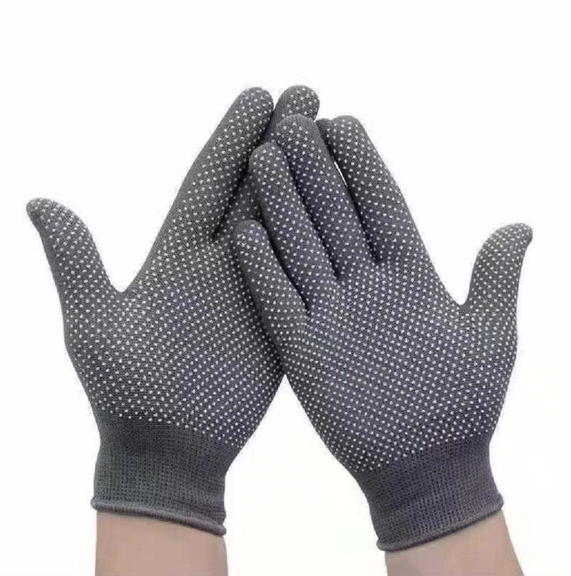 13针尼龙手套点塑大量生产供货欢迎选购