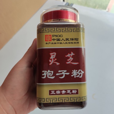 灵芝孢子粉片状一瓶250克支持定制