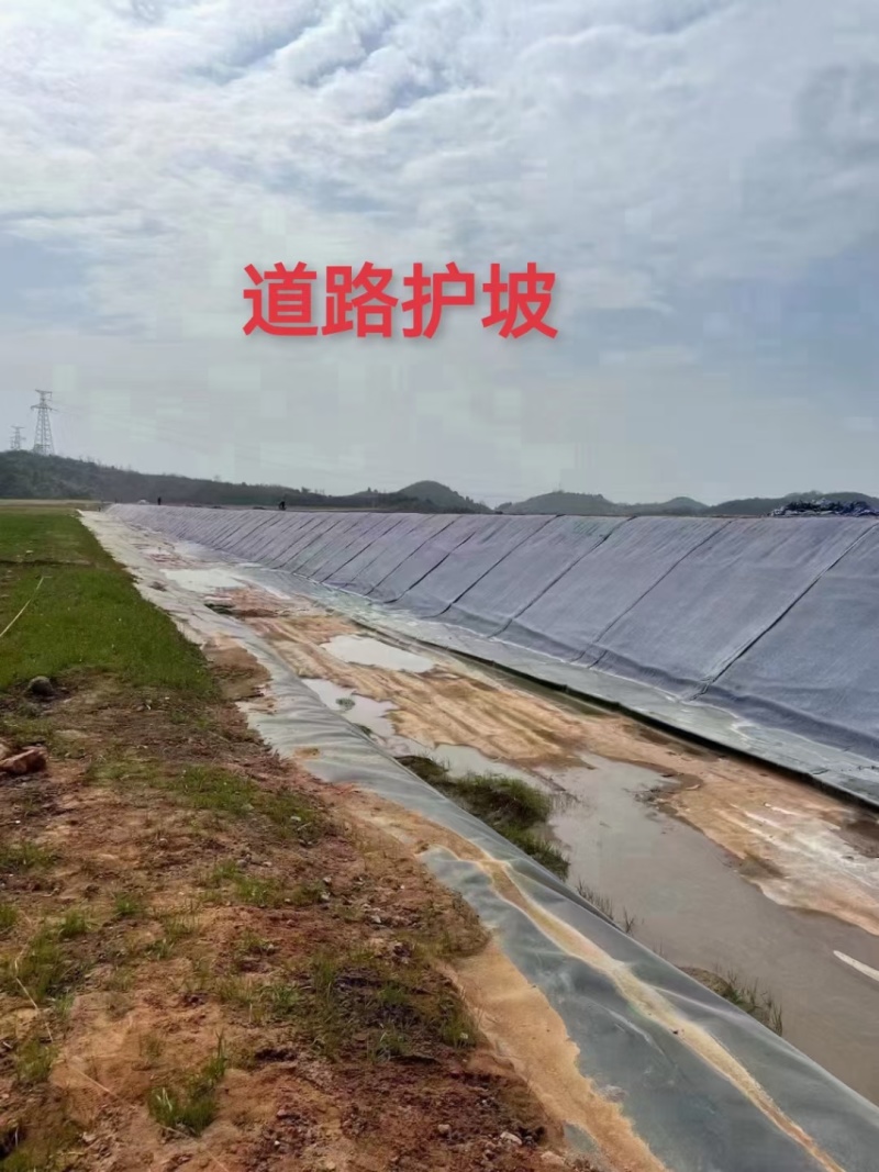 鱼塘护坡水泥毯水渠用水泥毯大棚墙护坡水泥毯