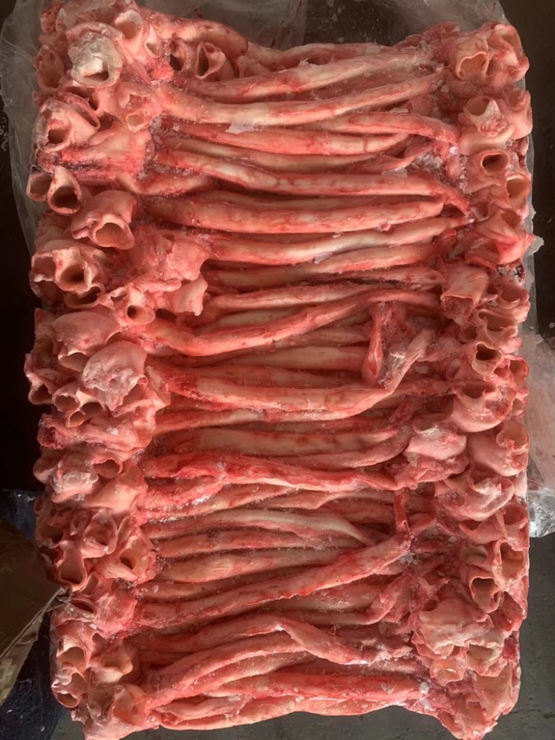 猪心管大条猪软管黄喉火锅食材批发欢迎电话联系