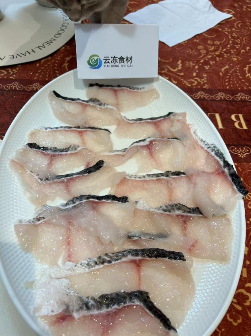 免浆黑鱼片免浆巴沙鱼片开背鱼