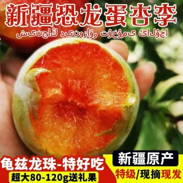 新疆恐龙蛋之味帝口感惊艳李杏批发团购一件代发水果精品包邮