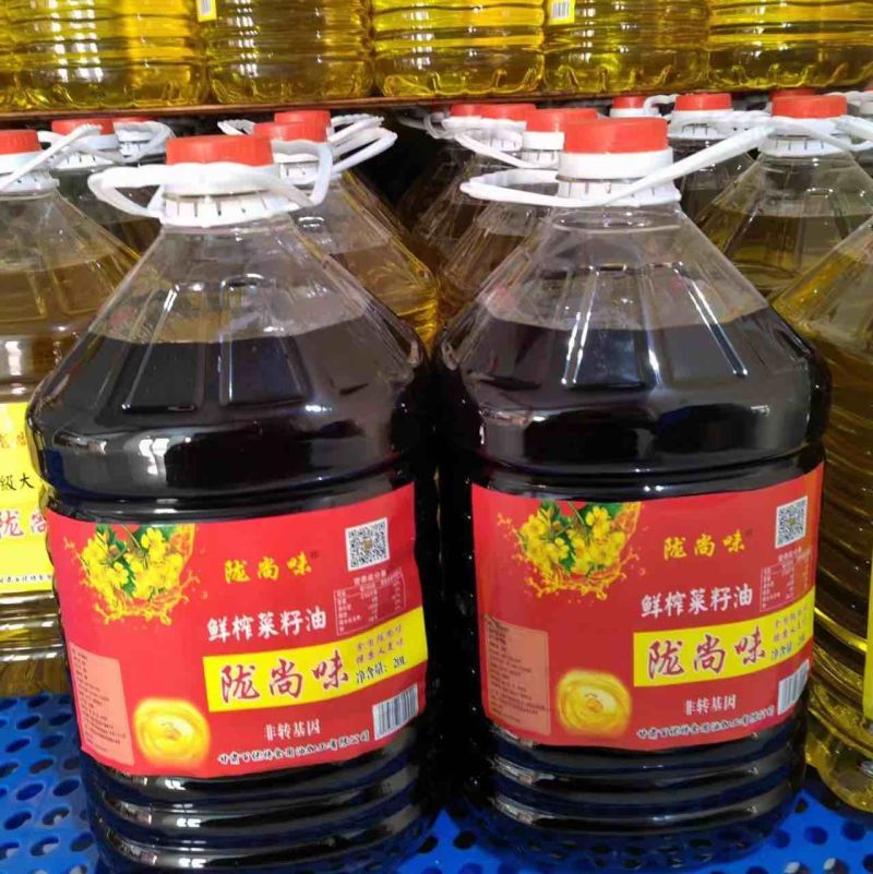 甘肃精品菜籽油，新鲜压榨，品质好价格低，一手货源！