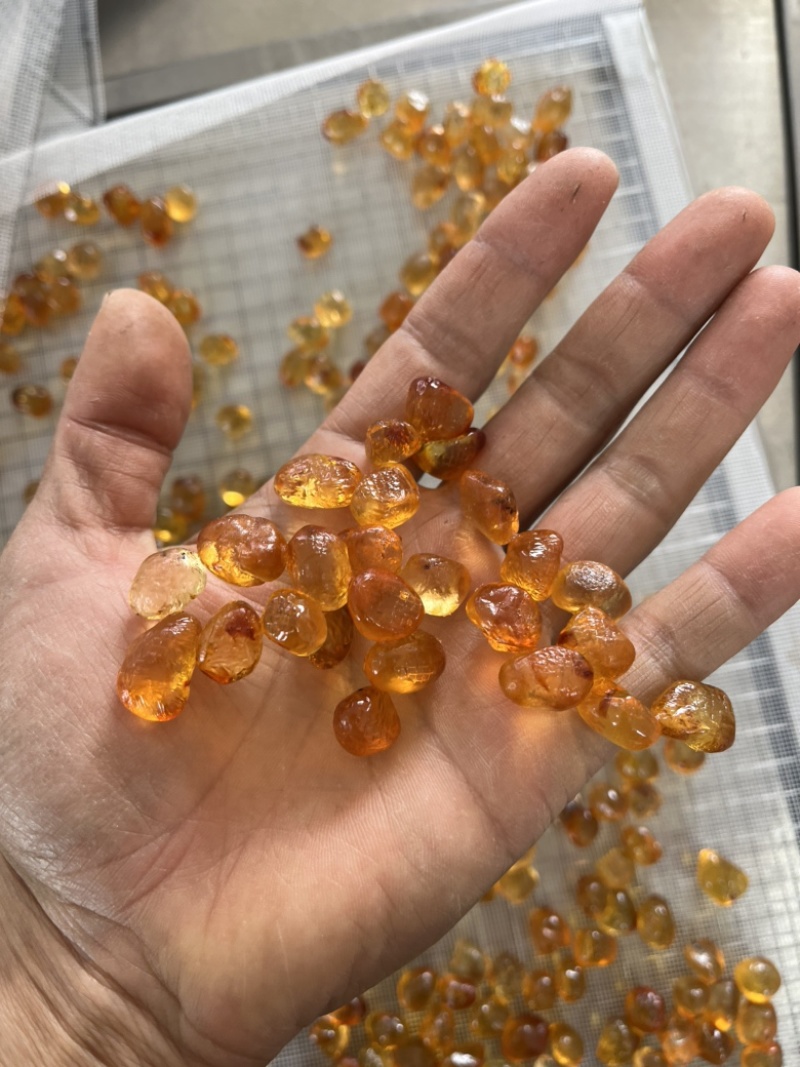 桃胶水洗黄红红黄纯黄桃胶