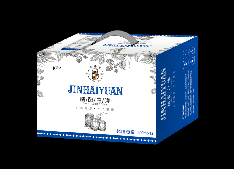 鸿运当头精酿啤酒，10度好喝的大罐更尽兴。