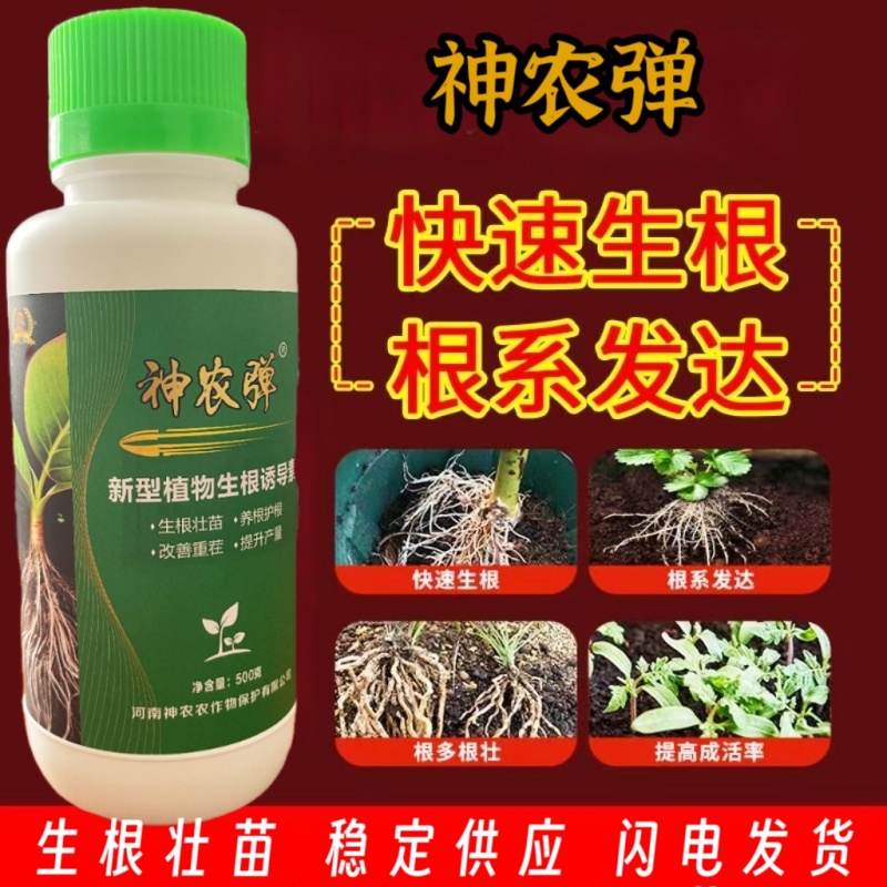 植物生根诱导素生根壮苗水溶肥果树花卉提苗壮根