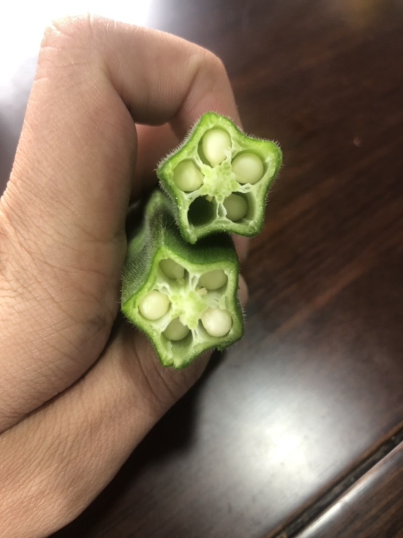 精品福建秋葵，精品散装袋装水果秋葵。基地直供。