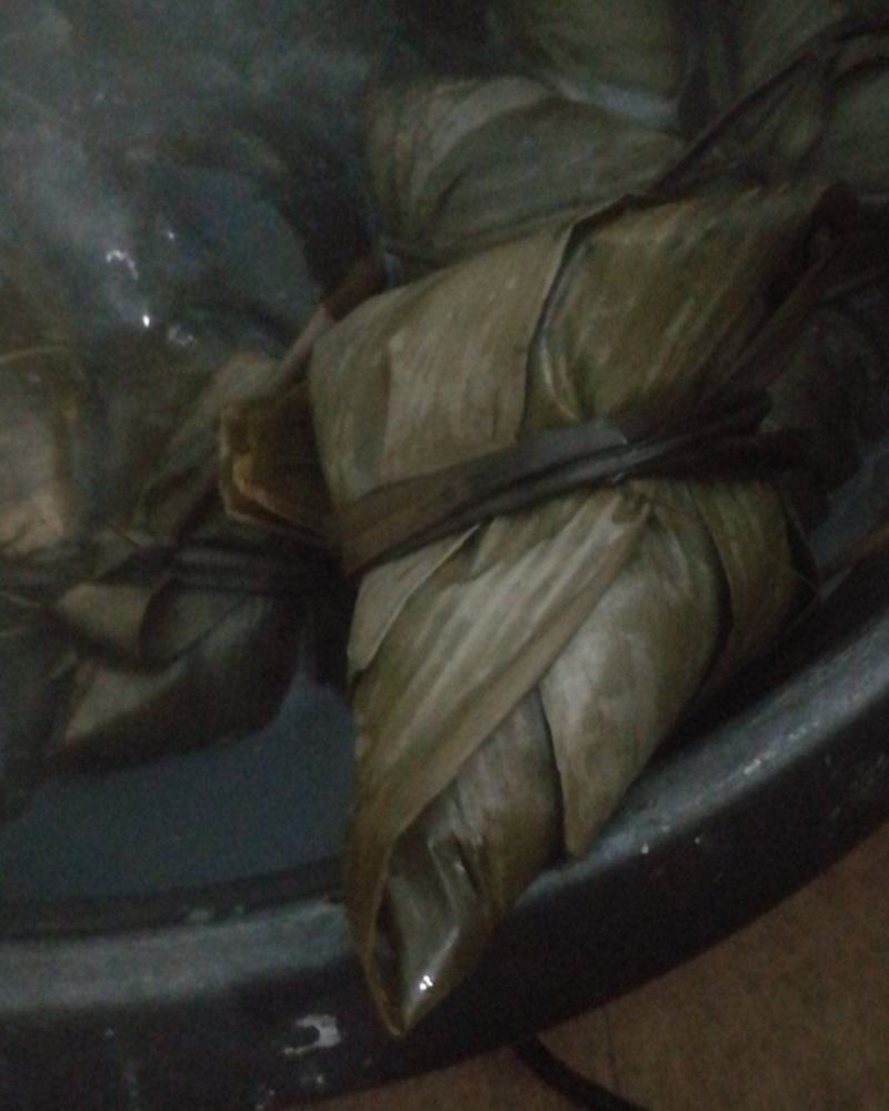纯江米各种馅粽子