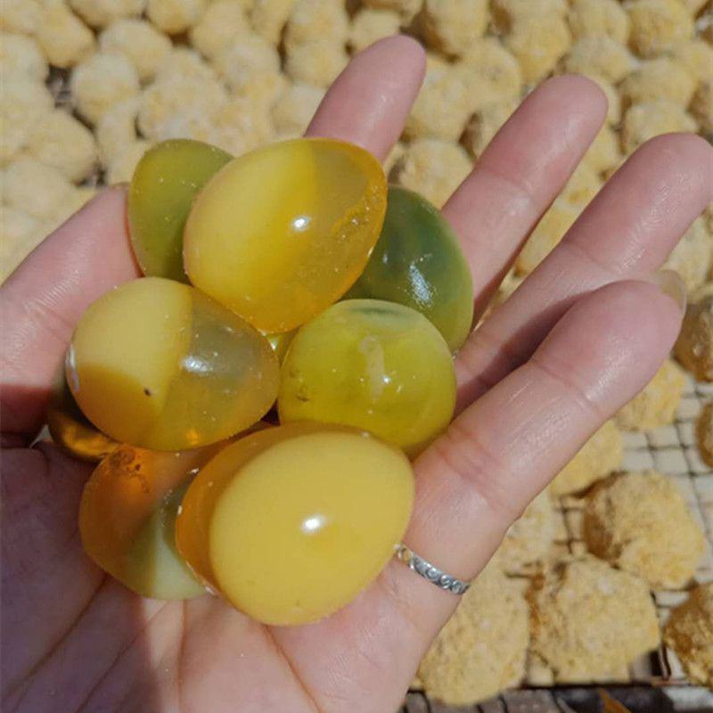 河南特产鹌鹑蛋变蛋40/160鹌鹑皮蛋枚溏心无铅(单