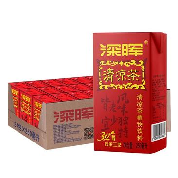 广东凉茶饮料批发250毫升*24